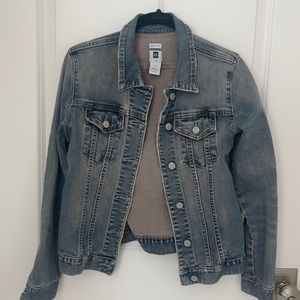 Gap denim jacket with stretch